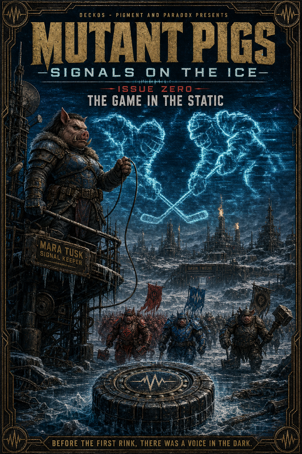 The Game in the Static Issue Zero comic cover